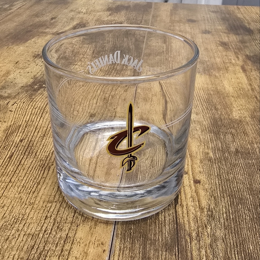 Jack Daniels cleveland cavaliers Clear Glass single cup